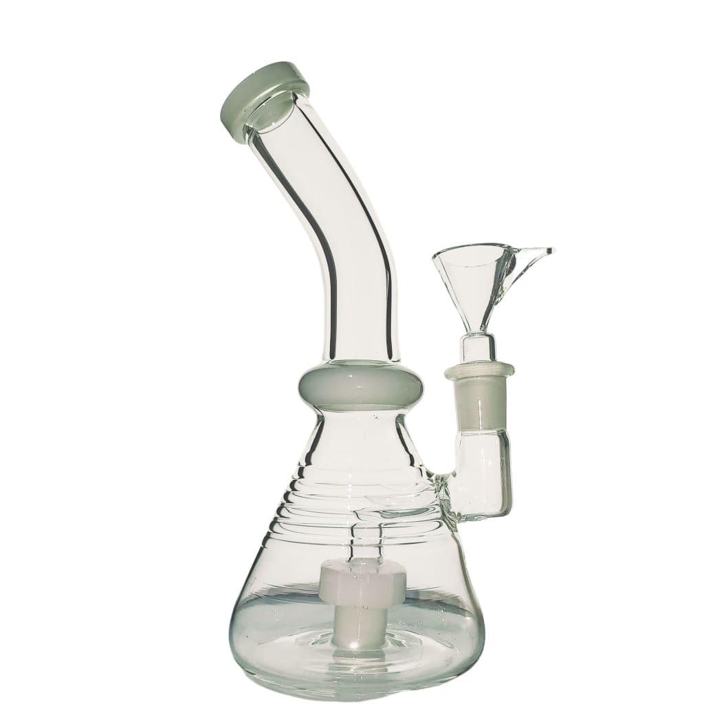 Cutting-edge water pipe with fixed downstem leads and multiple chambers for smooth hits