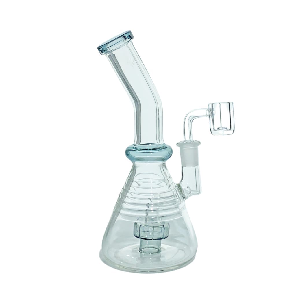 Cutting-edge water pipe with multiple chambers and fixed downstem for smooth hits
