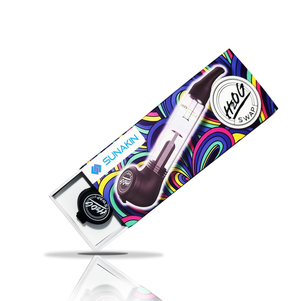Sunakin H2og Sunpipe Water Pipe with colorful vape pen packaging