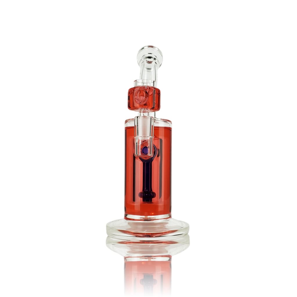 Cool Hitter water pipe with icy gel and heat-resistant glass bong