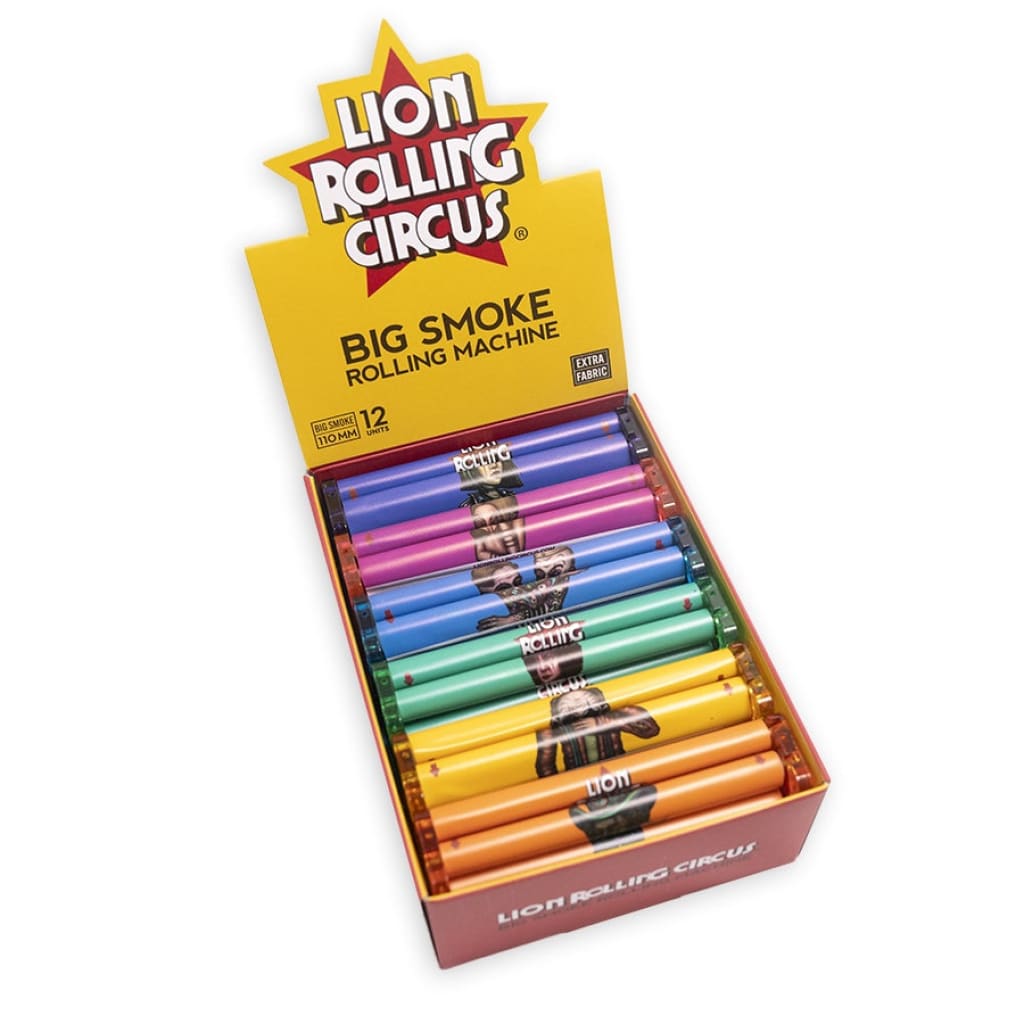 Colorful display of Freaky Fun Rollers by Lion Rolling Circus in various vibrant hues