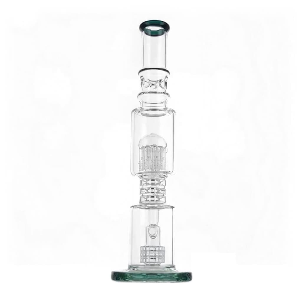 16 Inch American Glass Tree Percolator Bong with Matrix Percolator