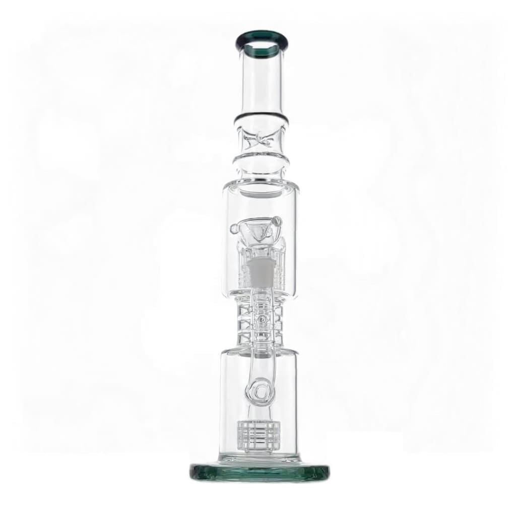 16 Inch American Glass Tree Percolator Bong with Matrix Percolator