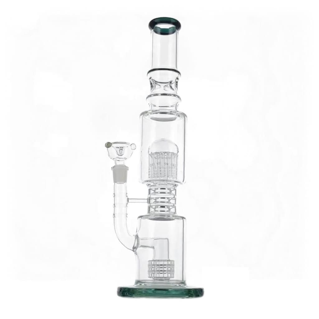 16 Inch American Glass Tree Percolator Bong with Matrix Percolator