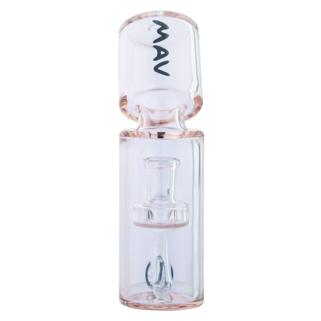 MAV Glass Spray Bottle 14mm Joint Fixed Downstem with Branded Water Pipe Bong