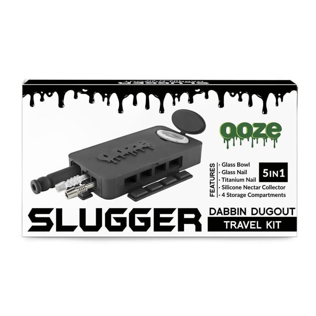 Ooze Slugger Dabbing device kit for a nice clean dab with multiple accessories