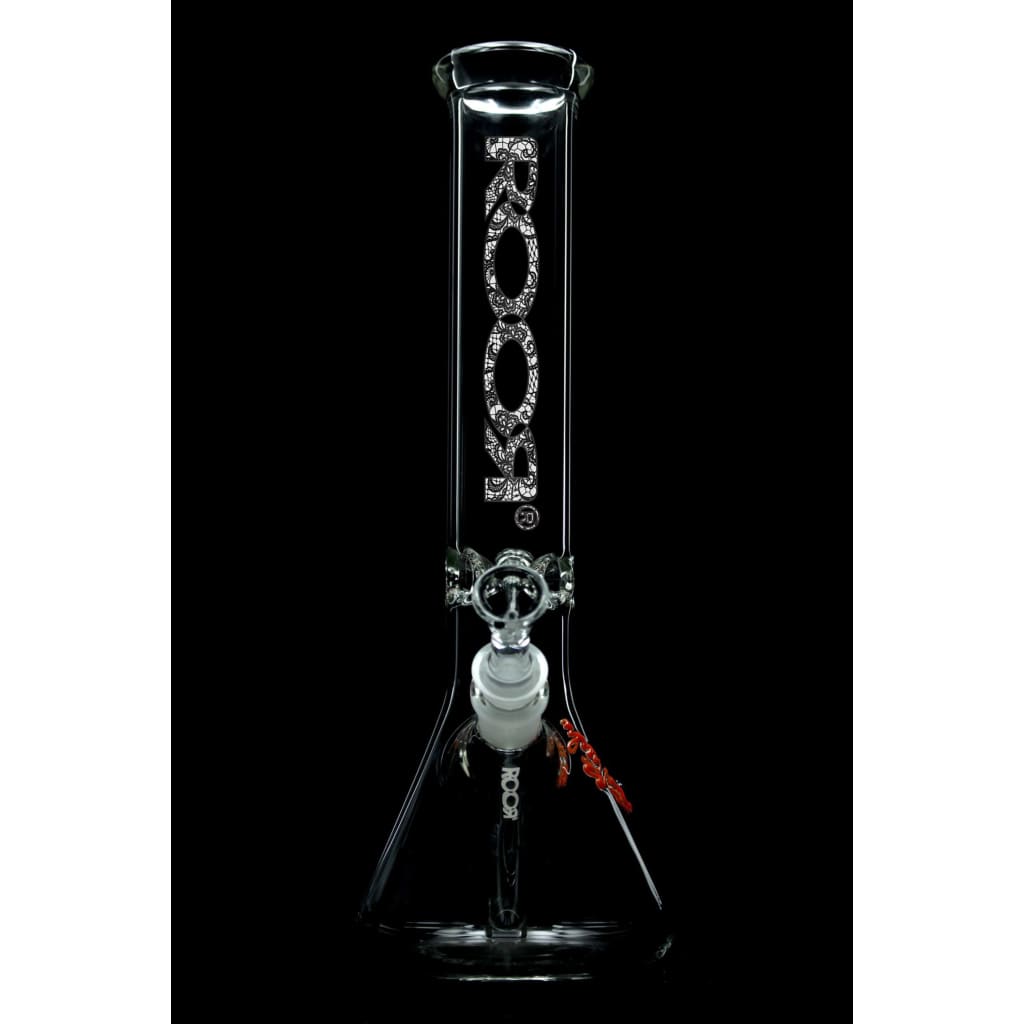 Roor® 14 Beaker Glass Bong with ’ROOR’ branding, 50x5 5mm German Schott glass