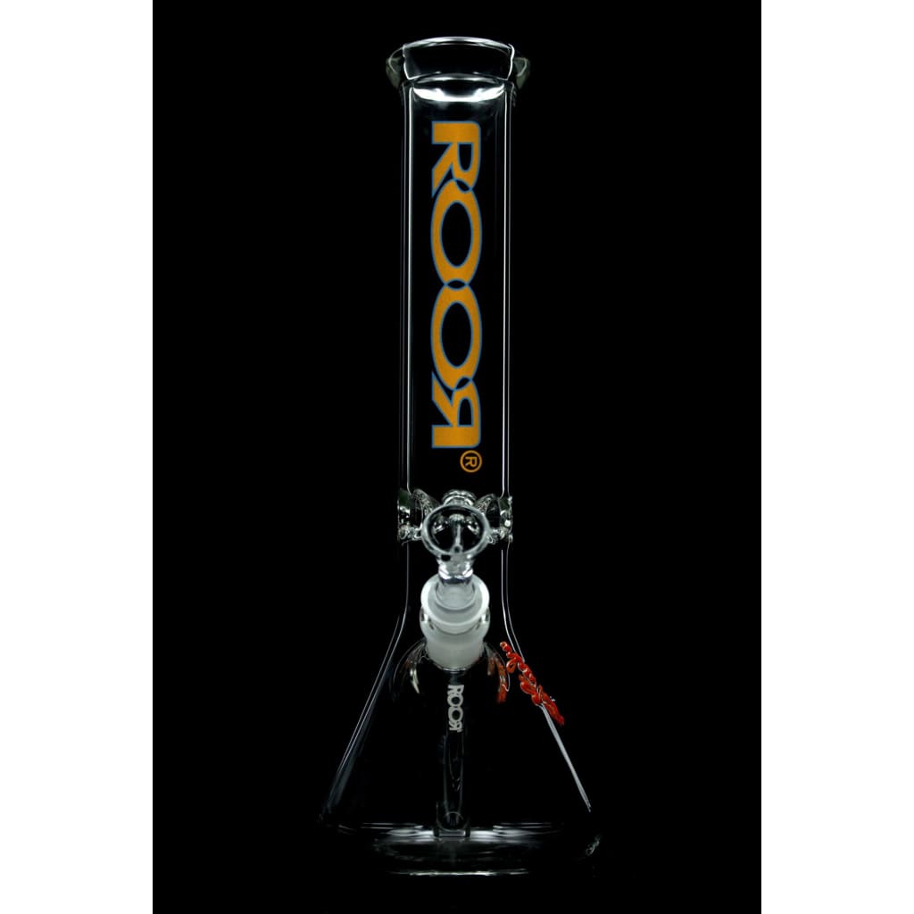 Roor® 14 Beaker Glass Water Pipe, 50x5 5mm German Schott, ROOR Branding