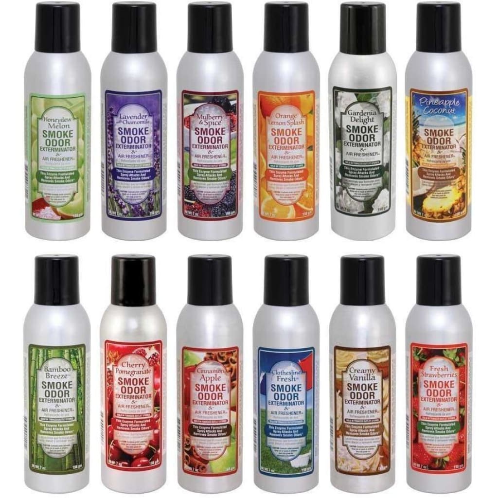 Smoke Odor Exterminator spray cans for unwanted odors, 7oz