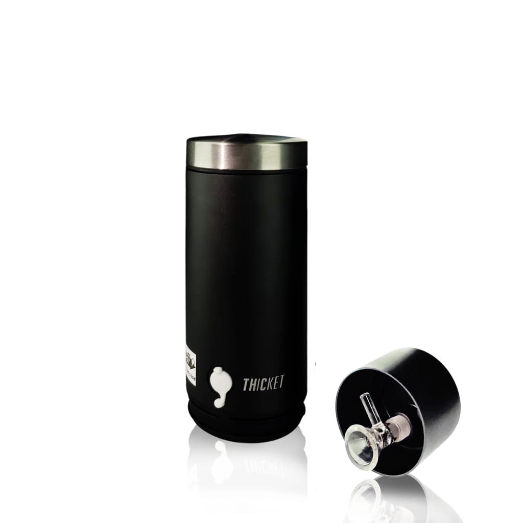 Black Thicket water pipe: glass percolator with bowl and neck set