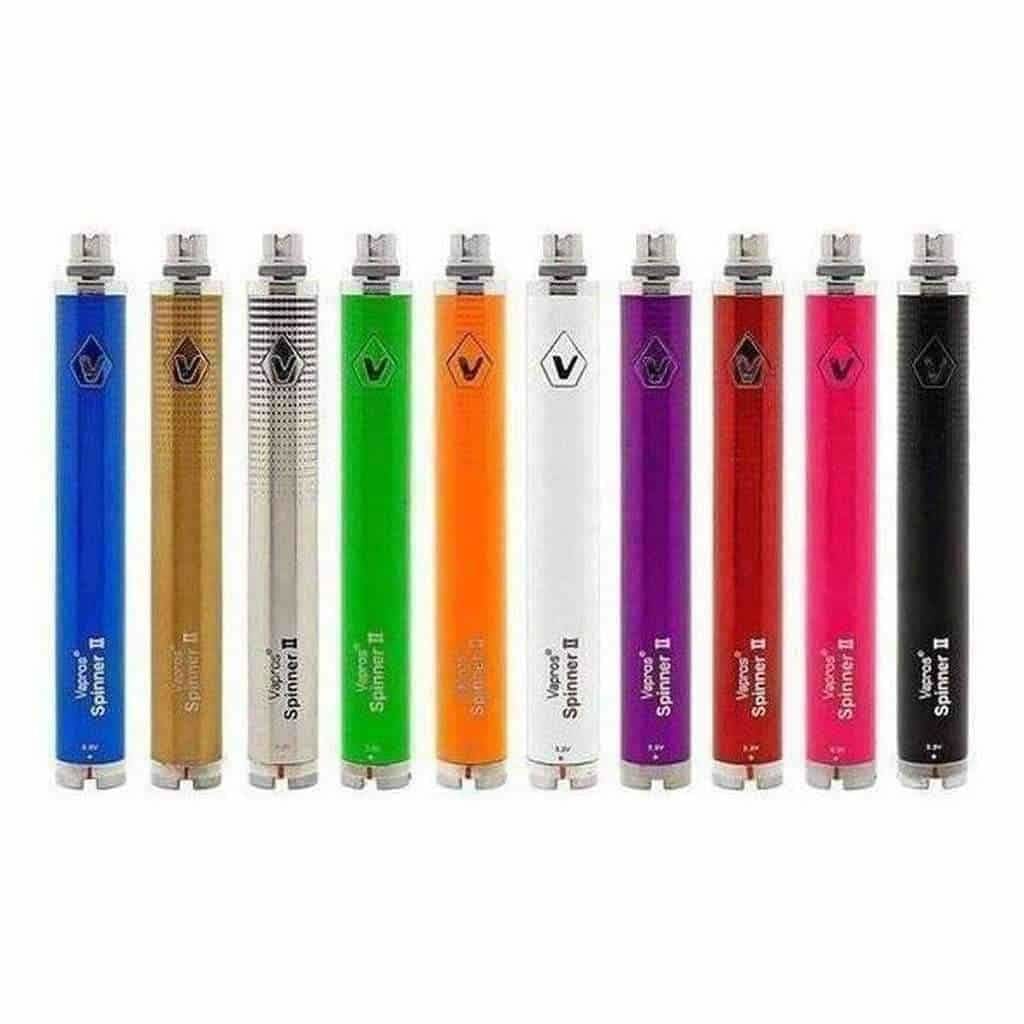 Colorful Vision Spinner 2 1650mAh vape pen collection with PCB control head