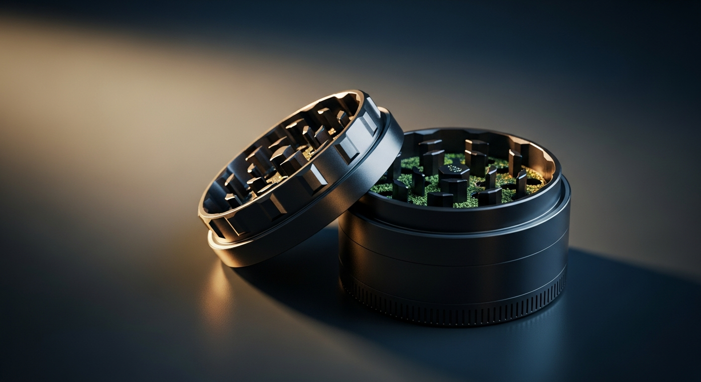 Phoenician Large 2-Piece Grinder Review 2026 — editorial hero image at Smokerolla