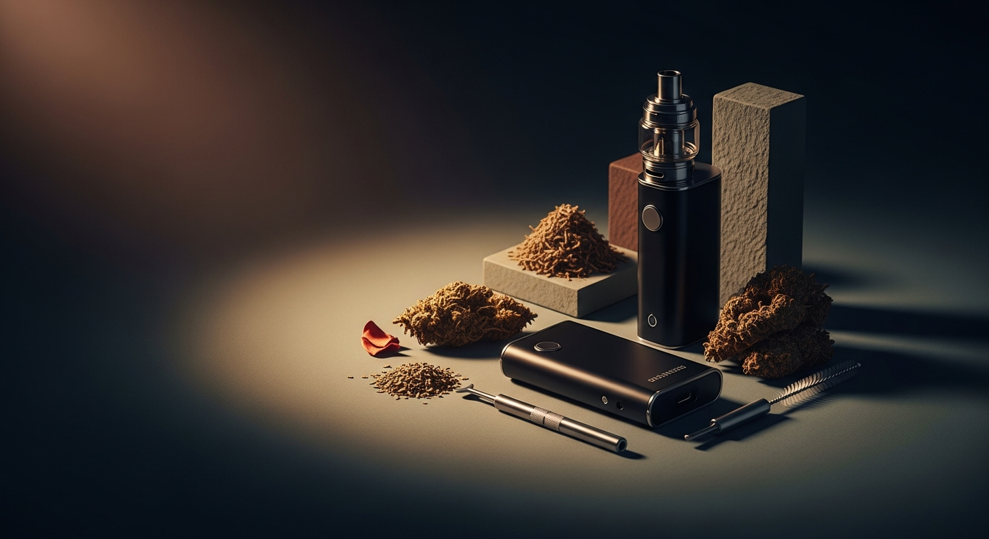 Wulf Mods Flora Dry Herb Vaporizer Review 2026 — editorial hero image at Smokerolla