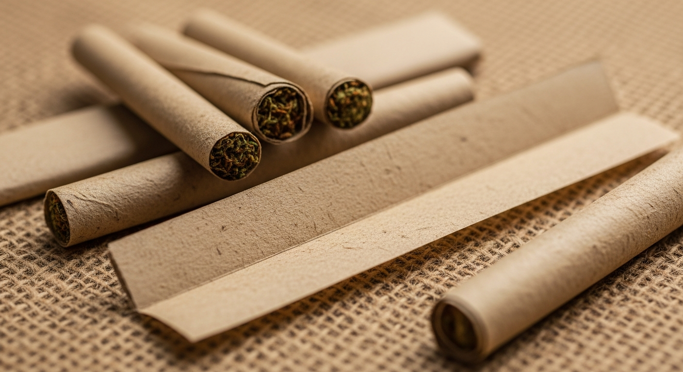 Afghan Hemp tobacco-free hemp wraps and rolling papers at Smokerolla
