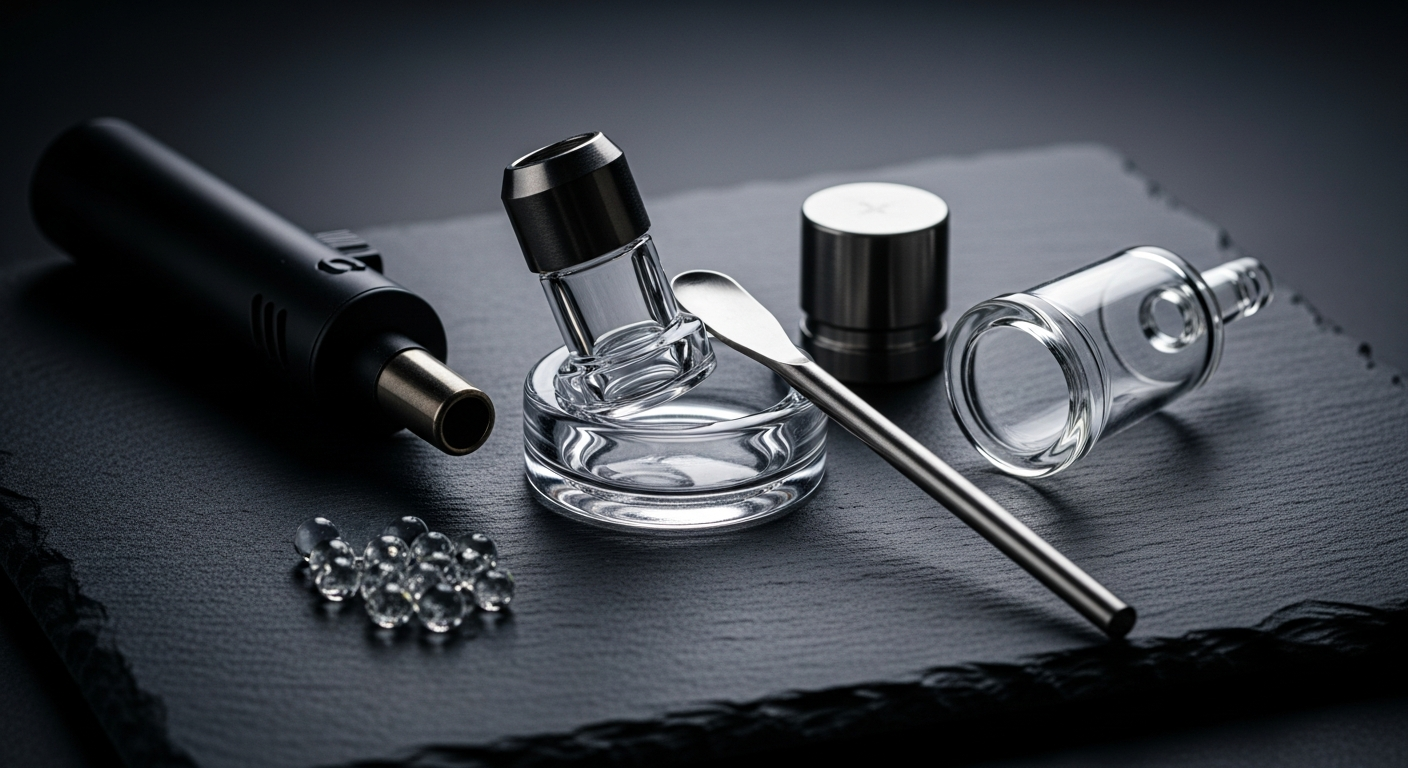 Dabbing accessories and tools - quartz bangers, carb caps, dabbers and torches at Smokerolla