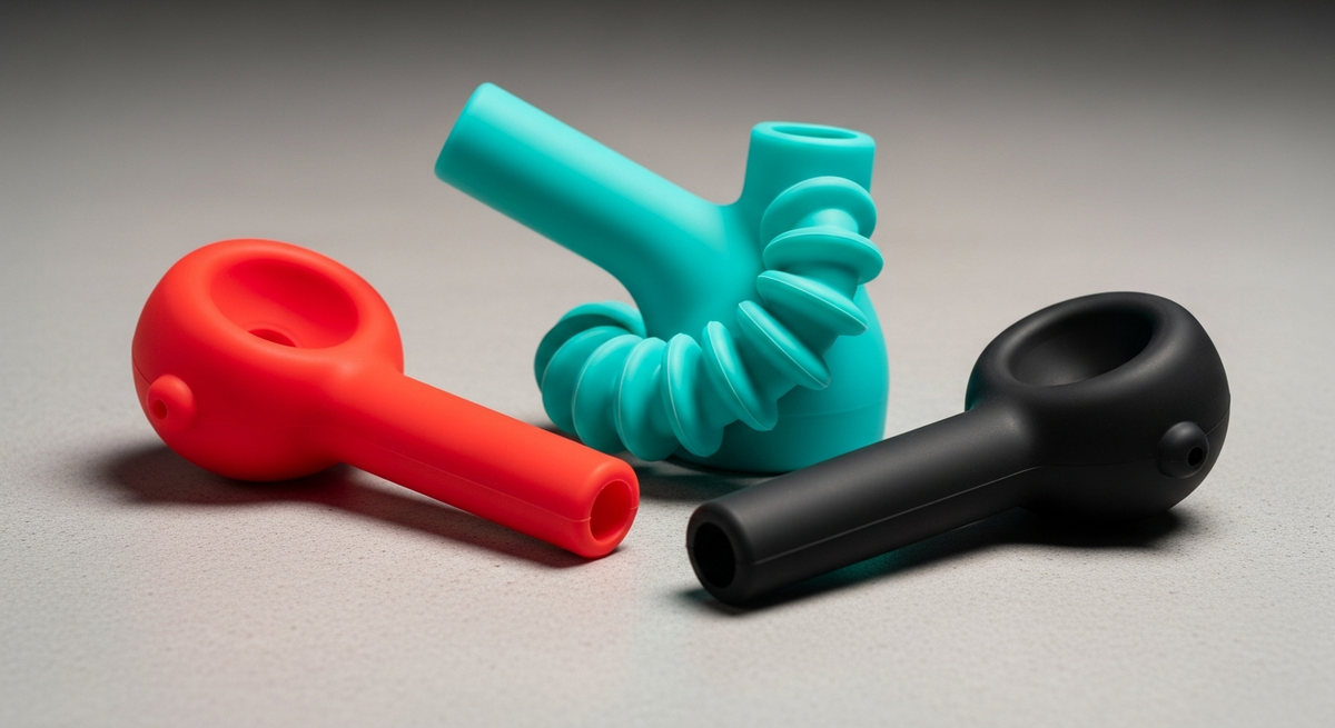 Ragabong unbreakable silicone smoking accessories at Smokerolla
