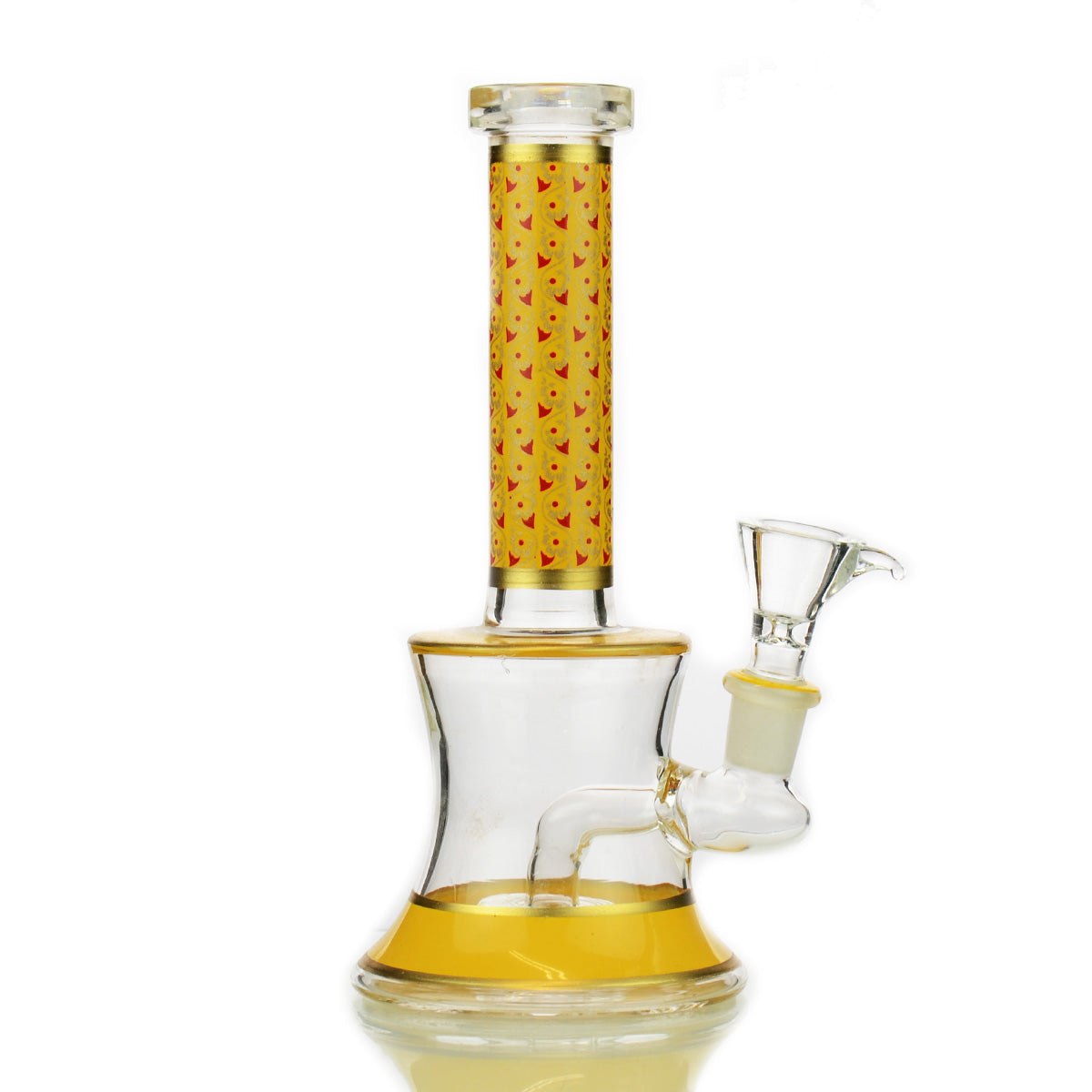 Compact 8-Inch Water Pipe with Unique Decal