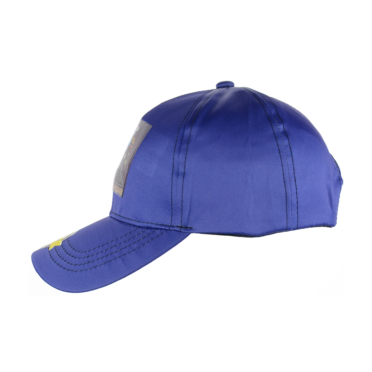 Cosmic Smoke Design Navy Blue Snapback Hat