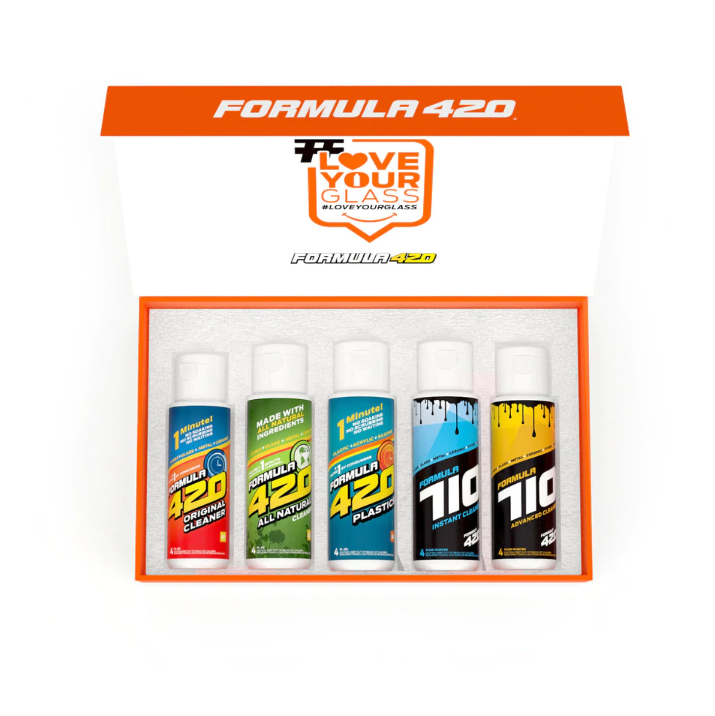 Premium Cleaner Set - Formula 420, 710, Bling - 6 Pack