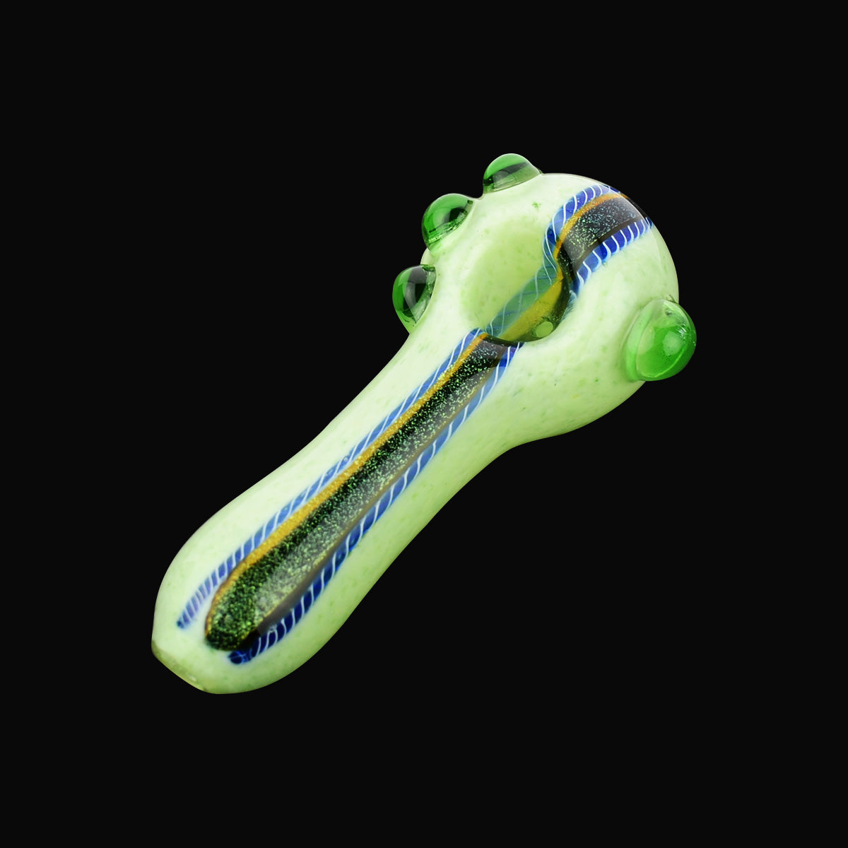Dhicro Slime Frit Art Spoon Pipe - 4.5 Inch