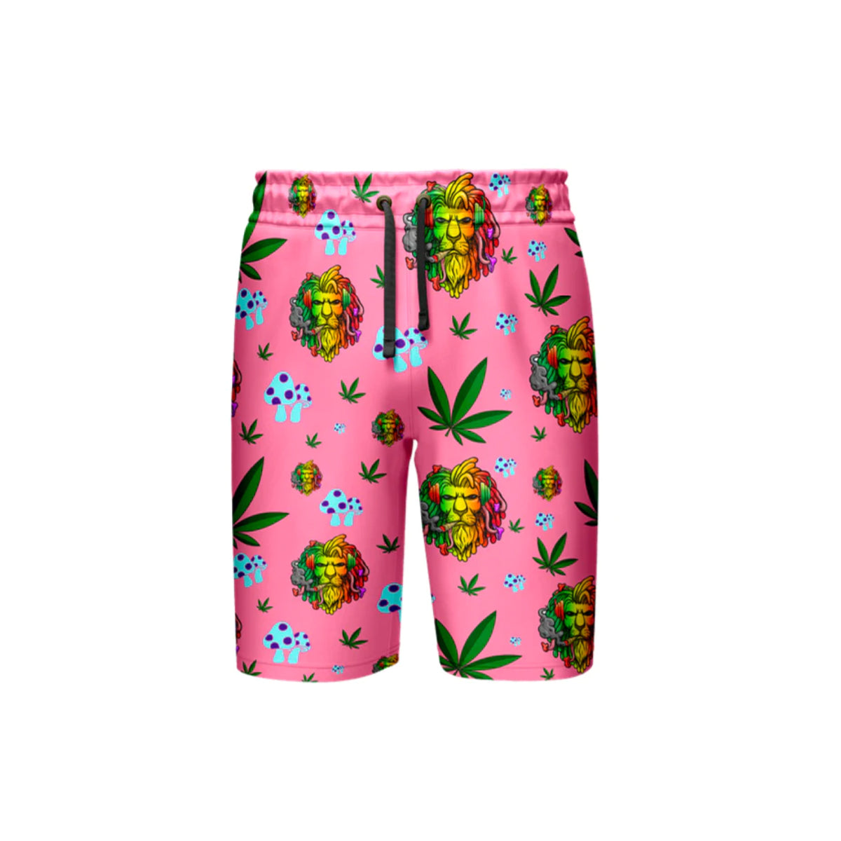 Smoking Leaf Pink Shorts - Complete Size Set