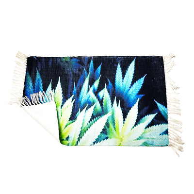 Botanical Art Handloom Doormat - 2ft x 3ft