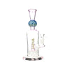 10’’ Happy Fumes Glass Water Pipe with Honeycomb Sphere