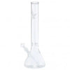 14 Inch Beaker Base Glass Water Pipe with Marijuana Leaf Design - Premium Quality