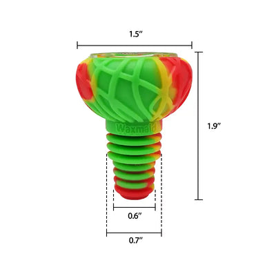 Colorful bird nest silicone glass bowl for 14mm-18mm joints on Waxmaid official website