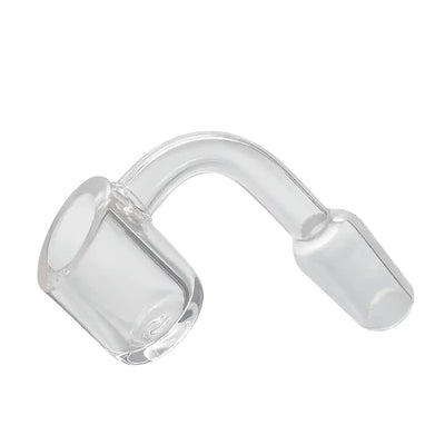 Clear glass dab banger from Waxmaid, perfect for water pipe conversion and dabbing