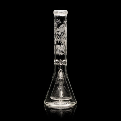 Premium Dragon Heart XL 14" Collins Perc Beaker Bong