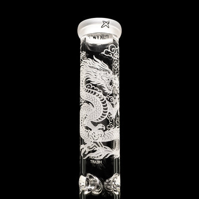 Premium Dragon Heart XL 14" Collins Perc Beaker Bong