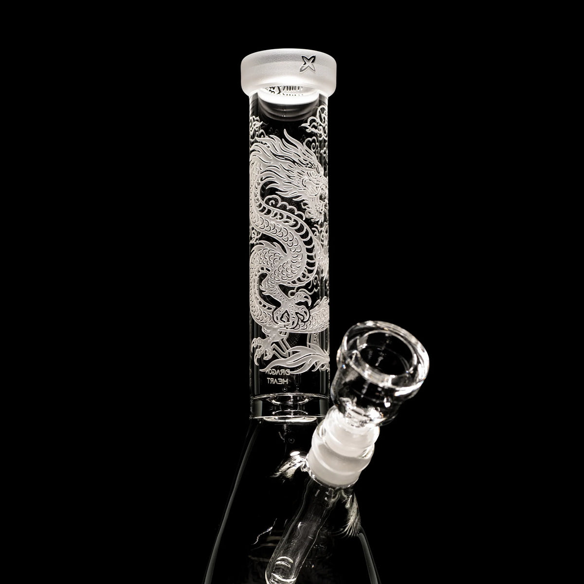 Dragon Heart 10-Inch Borosilicate Beaker Bong