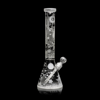 Femme Samurai 16" Clear Beaker Bong