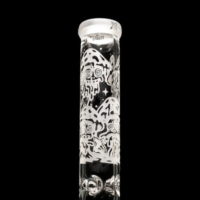 Mushroom Town 14-Inch Collins Perc Beaker Bong