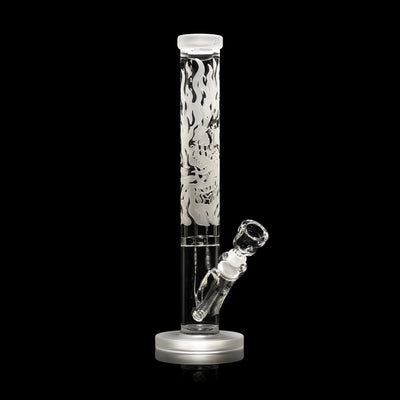 Fire Starter 16-Inch Straight Tube Water Pipe