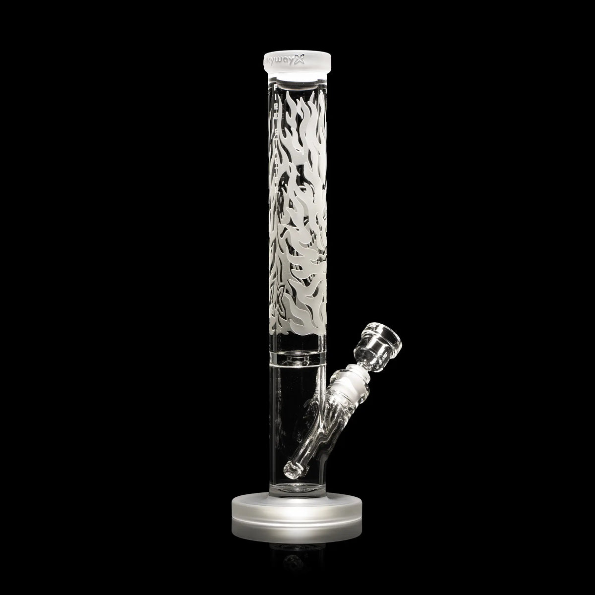 Fire Starter 16-Inch Straight Tube Water Pipe