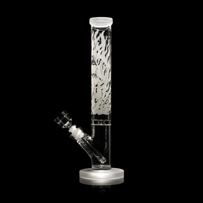 Fire Starter 16-Inch Straight Tube Water Pipe