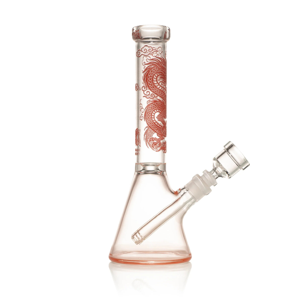 Dragon Heart 10" Color Beaker Bong for Smooth Draws