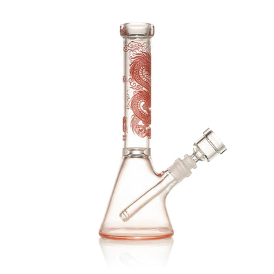 Dragon Heart 10" Color Beaker Bong for Smooth Draws