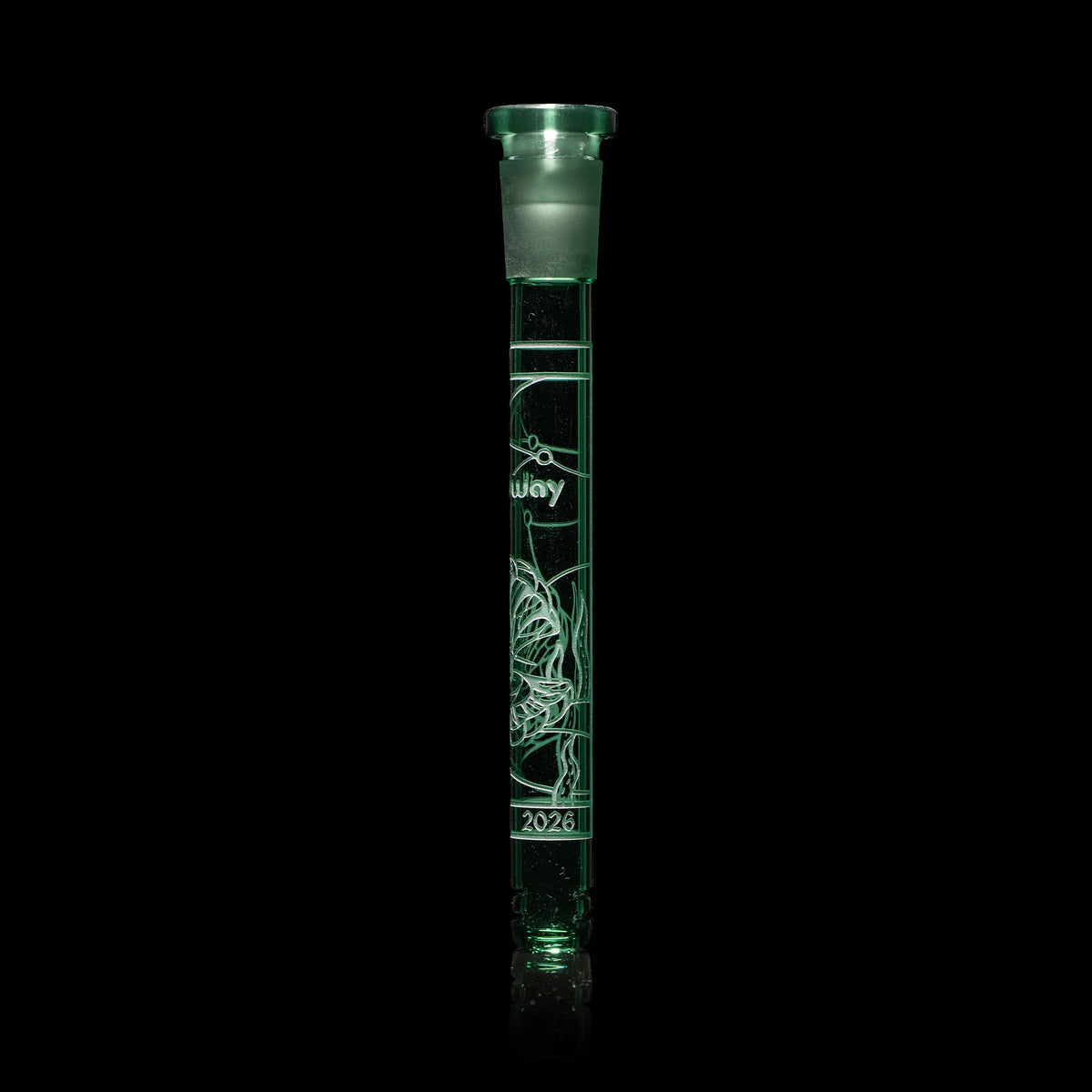 6 Inch Pearl Window Glass Downstem