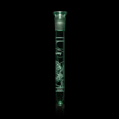 6 Inch Pearl Window Glass Downstem