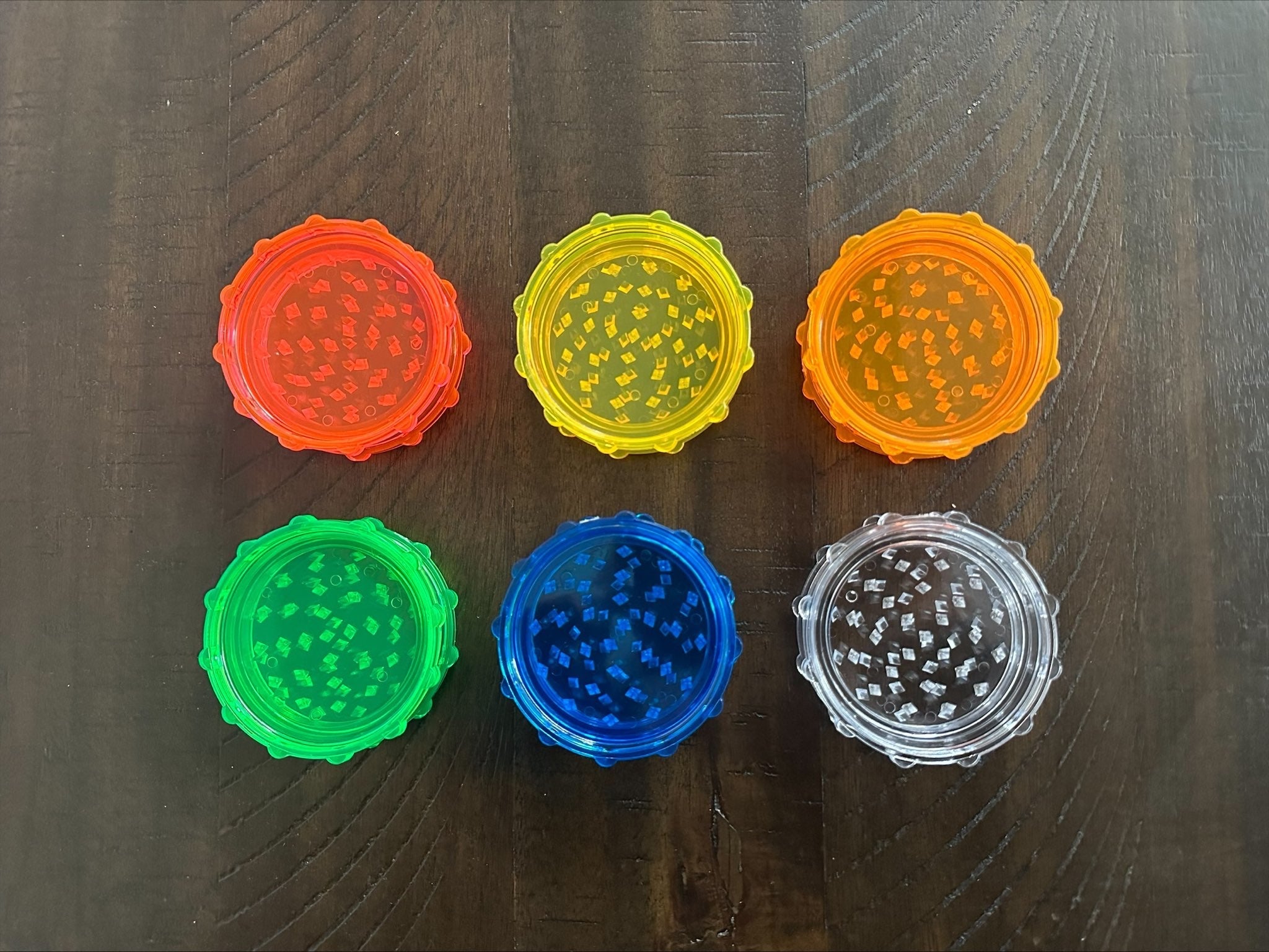 Vibrant Acrylic Dry Herb Grinder
