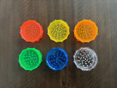 Vibrant Acrylic Dry Herb Grinder
