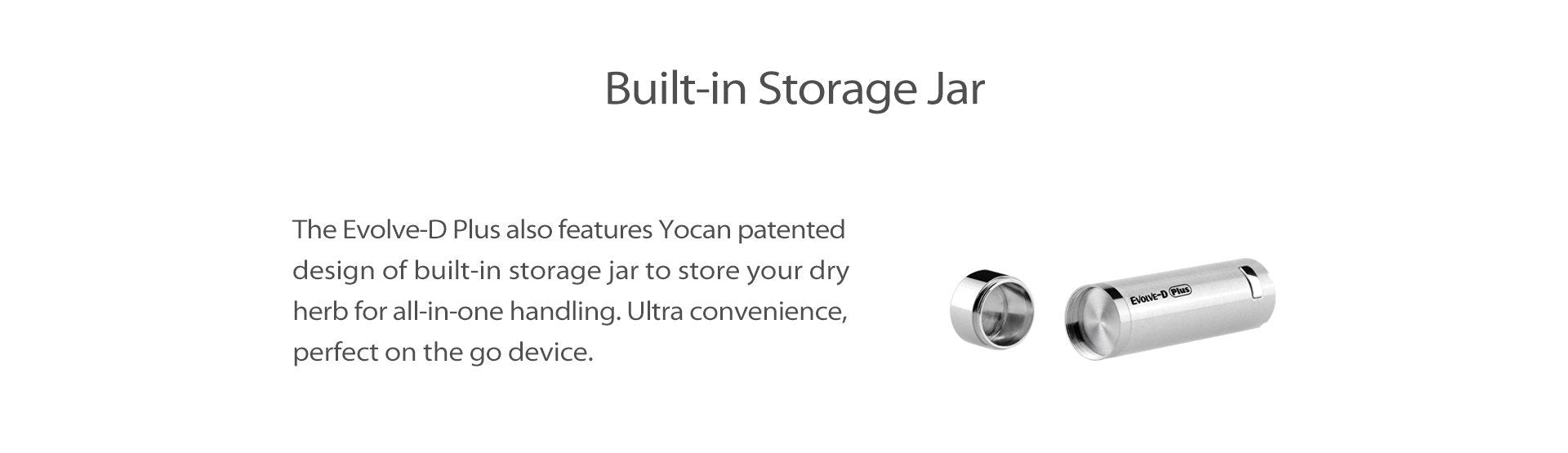 Yocan Evolve-D Plus Herbal Vaporizer