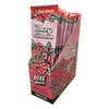 Display box of Blazy Susan Real Rose Wraps, tobacco & nicotine-free rolling paper packs