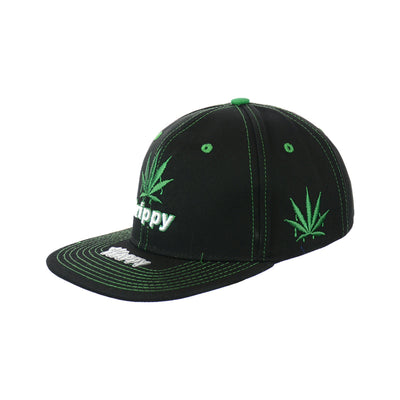 Premium Drippy Leaf Cotton Snapback Hat