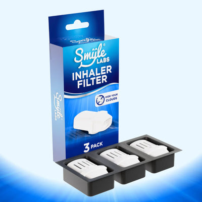 Smyle Inhaler Cloud-Hiding Filters - White 3-Pack