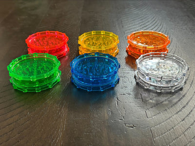 Vibrant Acrylic Dry Herb Grinder