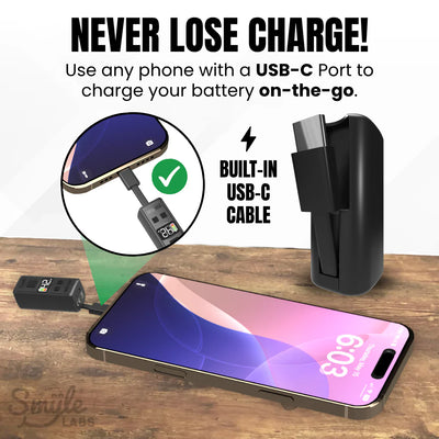 Smyle Mini Plug 510 Cartridge Battery with USB-C